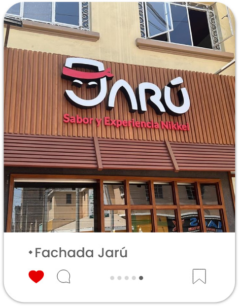 Letrero para fachadas